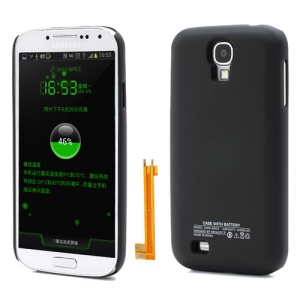 Keva Backup Battery Cover Housing for Samsung Galaxy S IV S4 i9500 i9502 i9505 2400mAh - Black