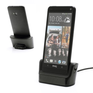 USB Sync Dock Desktop Battery Charger Cradle for HTC One M7 801e