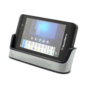 Cradle USB Charger Dock for BlackBerry Z10 BB 10 with Spare Battery Slot