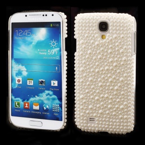 White Pearl Plastic Case Shell for Samsung Galaxy S IV 4 i9500 i9505