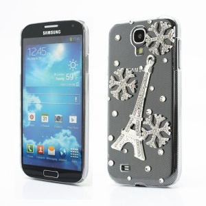 Bling Bling Eiffel Tower Crystal Rhinestone Case for Samsung Galaxy S IV 4 i9500 i9505