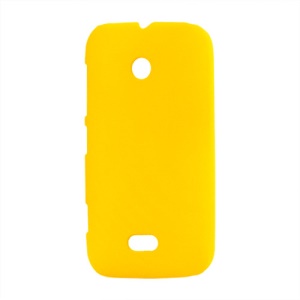 Rubberized Matte Hard Case for Nokia Lumia 510 - Yellow
