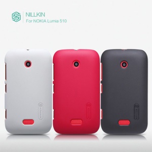 Nillkin Super Matte Protective Hard Case Cover for Nokia Lumia 510 + LCD Screen Film
