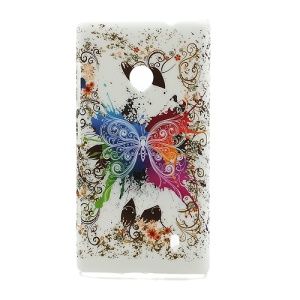 Vivid Butterfly Nokia Lumia 520 Hard Plastic Case
