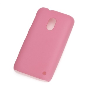 Rubberized Frosted Hard Case Cover for Nokia Lumia 620 - Pink