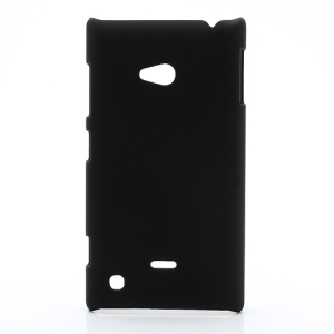 Rubberized Hard Case Cover Accessories for Nokia Lumia 720 - Black