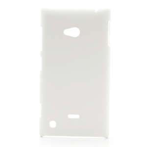 Rubberized Hard Case Cover Accessories for Nokia Lumia 720 - White
