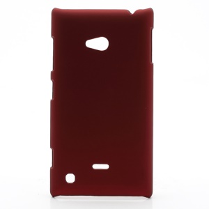 Rubberized Hard Case Cover Accessories for Nokia Lumia 720 - Red