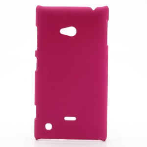 Rubberized Hard Case Cover Accessories for Nokia Lumia 720 - Rose