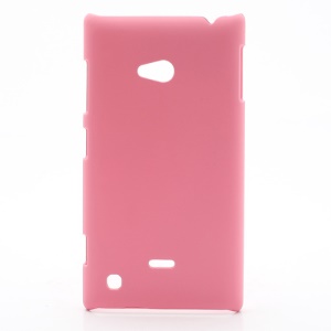 Rubberized Hard Case Cover Accessories for Nokia Lumia 720 - Pink