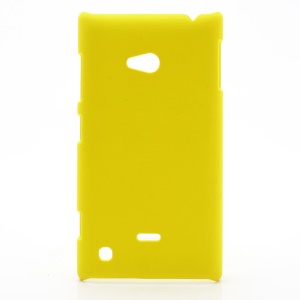 Rubberized Hard Case Cover Accessories for Nokia Lumia 720 - Yellow