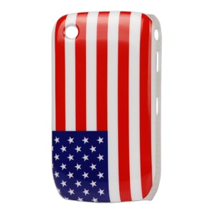 American Flag Hard Case for BlackBerry Curve 8520 8530 9300 9330