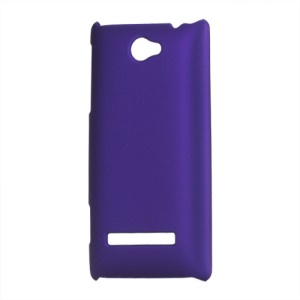 Rubberized Frosted Hard Shell Case for HTC Windows Phone 8S - Purple