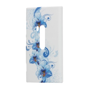 Blue Flower Protective Hard Case for Nokia Lumia 920