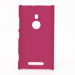 Rubberized Hard Plastic Case Cover for Nokia Lumia 925 - Rose