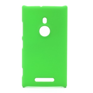 Rubberized Hard Plastic Case Cover for Nokia Lumia 925 - Green