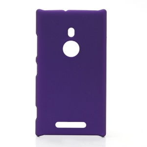 Rubberized Hard Plastic Case Cover for Nokia Lumia 925 - Purple