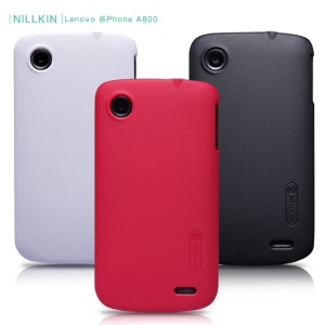 Nillkin Forsted Shield Hard Protective Case with LCD Film for Lenovo IdeaPhone A800