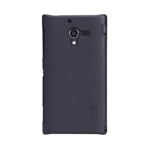 Nillkin Super Frosted Shield Hard Plastic Case w/ Screen Protector for Sony Xperia ZL C6503 C6502 C6506 L35h