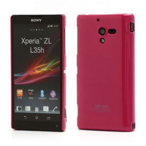 Ultra Thin Glossy SGP Case Cover for Sony Xperia ZL C6503 C6502 C6506 L35h - Rose