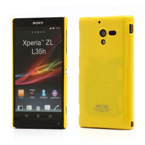 Ultra Thin Glossy SGP Case Shell for Sony Xperia ZL C6503 C6502 C6506 L35h - Yellow