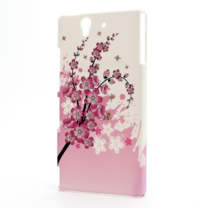 Plum Blossom Hard Case Shell for Sony Xperia Z L36h L36i C6603 Yuga