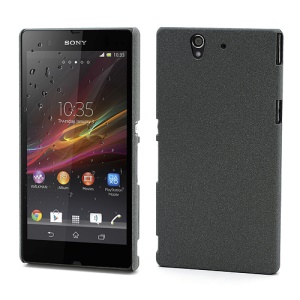 Ultra Slim QuickSand Plastic Case Cover for Sony Xperia Z C6603 L36h Yuga - Grey
