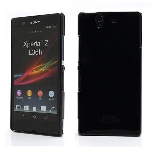SGP Slim Glossy Hard Back Case for Sony Xperia Z C6603 C6602 L36h HSPA+ LTE - Black