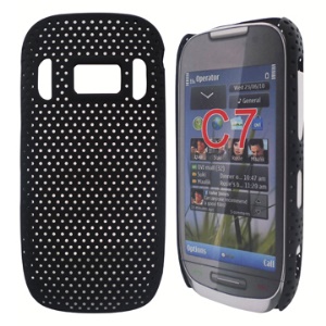 Nokia C7 Perforated Plastic Hard Case Cover