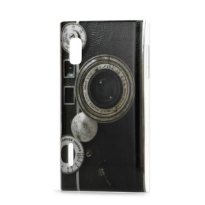 Camera Design Hard Protective Case Cover for LG Optimus L5 E610 E612