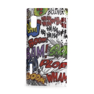 Graffiti HAHA BOOM Hard Protective Case for LG Optimus L5 E610 E612