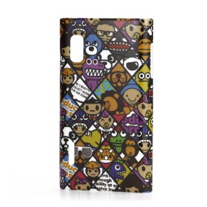 Various Animal Heads Design Hard Protector Case for LG Optimus L5 E610 E612