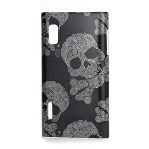 Stylish Skull Head Hardened Protective Phone Case for LG Optimus L5 E610 E612