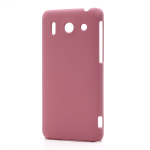 Rubberized Hard Plastic Case Cover for Huawei Ascend G510 U8951D - Pink