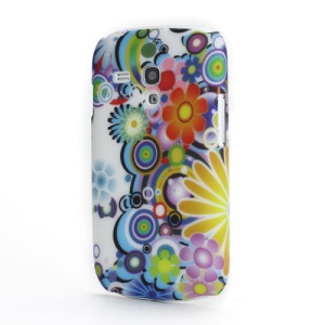 Gorgeous Flowers Protective Case Cover for Samsung i8190 Galaxy S III S3 Mini