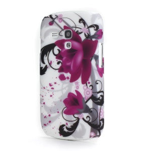 Elegant Lotus Hard Cover Accessories for Samsung Galaxy S III / 3 Mini I8190