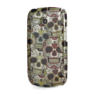 Skull Design Hard Cover Case for Samsung i8190 Galaxy S III / 3 Mini