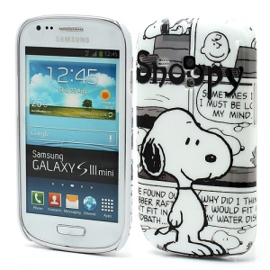 Cute Snoopy Plastic Cover Accessories for Samsung Galaxy S3 Mini I8190