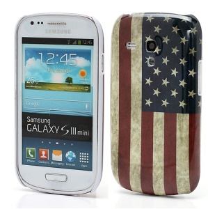 Retro American Flag Samsung Galaxy S3 Mini I8190 Hard Cover Case