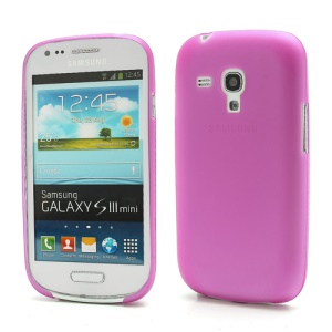 Ultra Slim Hard Plastic Case Accessories for Samsung i8190 Galaxy S3 Mini - Rose