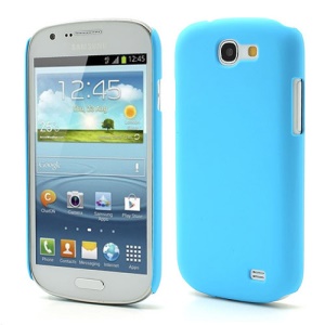 Rubberized Matte Hard Case for Samsung Galaxy Express I8730 - Baby Blue