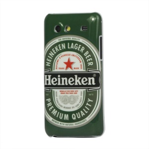 Heineken Lager Beer Pattern Hard Case Cover for Samsung I9070 Galaxy S Advance