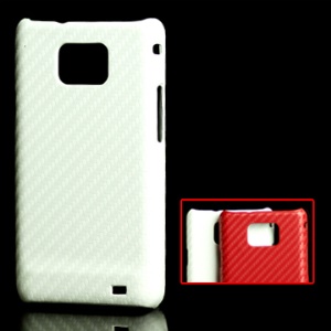 Carbon Fiber Skin Hard Plastic Case for Samsung i9100 Galaxy S II