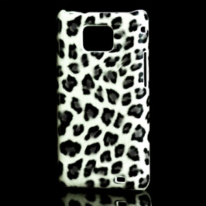 Samsung i9100 Galaxy S II Hard Plastic Case with Fashionable Leopard Grain Pattern