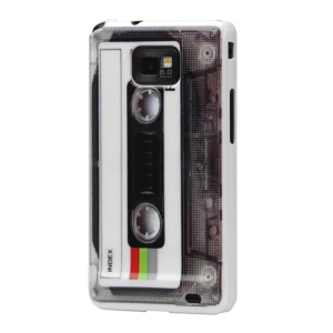 Colorful Cassette Tape Hard Case for Samsung I9100 Galaxy S2 / II