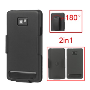 Swivel Holster Plastic Belt Case for Samsung i9100 Galaxy S2 / II