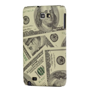 US Dollar Hard Case for Samsung Galaxy Note I9220 GT-N7000 I717- Yellow