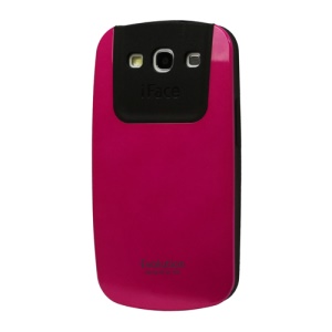 Premium iFace Shock-Absorbing Hybrid Case for Samsung Galaxy S 3 / III I9300 I747 L710 T999 I535 R530 - Rose