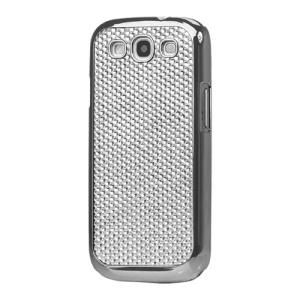 Rhinestone Bling Hard Cover for Samsung Galaxy S 3 / III I9300 - Silver