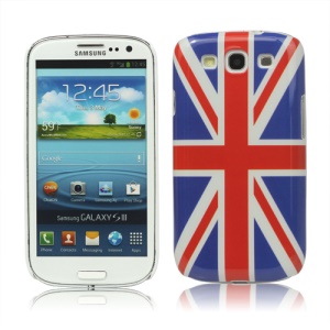 Union Jack Flag Hard Plastic Case for Samsung Galaxy S 3 / III i9300